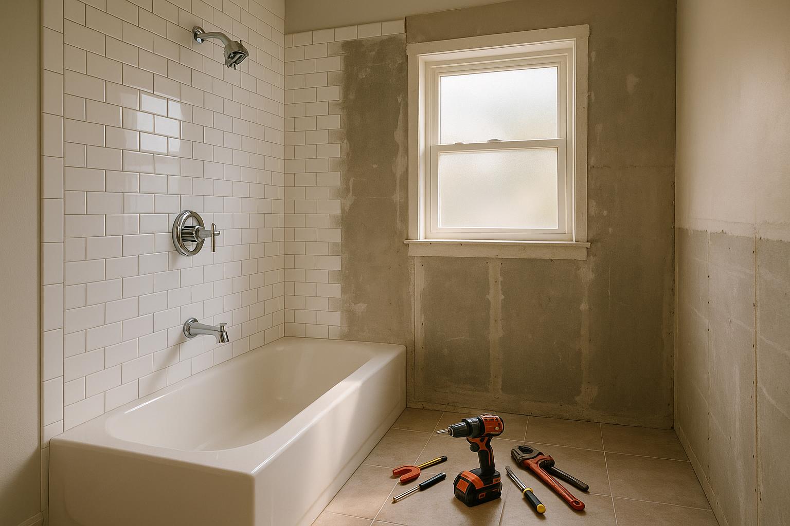 How to Plan a Bathroom Remodel When You Live in the Home